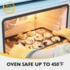 HONGBAKE Mini Muffin Top Pan for Baking, Premium 12 Cavity