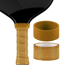 Lizard Skins DSP Ultra Pickleball Grip – 0.8mm Thickness Pickleball Paddle Grip Tape – 11+ Colors (Vegas Gold)