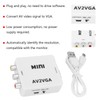 to VGA Adapter, AV to VGA Converter, HD 1080P Video