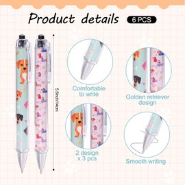 XIAZHDZ Dachshund Gift Set, Dachshund Notebooks, Dachshund Ballpoint Pen, Dachshund Pencil Case and Paper Clips, Perfect Dachshund Gifts for Women, Men and Children