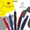 ONLINE Soft Metal ballpoint pen, Classic Black, retractable ballpen, aluminum,