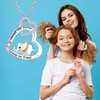 Ginger Lyne Collection Sister Necklace for Women | Heart Elephant