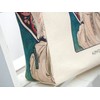 KXT DES!GN Art Nouveau Cotton Canvas Tote Bag with Zip