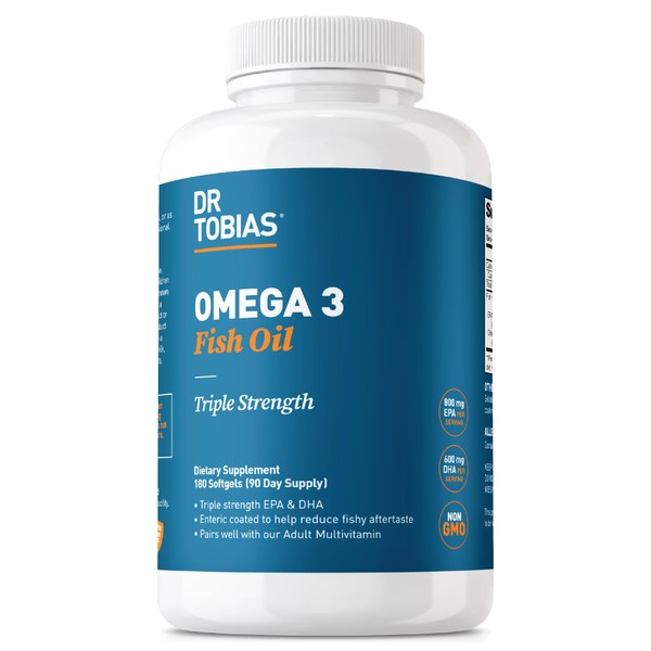 Dr. Tobias Dr. Tobias Omega 3 Fish Oil, 2000mg Triple