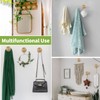 Curtain Holdbacks, Brass Gold Decorative Curtain Tiebacks Hooks Wall Mounted