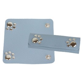 prendre PR-TOTTE22-BL Set of 2 Paws Handle Cover, Handle, Eco Bag, Convenient, Pain-Resistant Cover, Handle, Handle Cover, Cute (Blue)