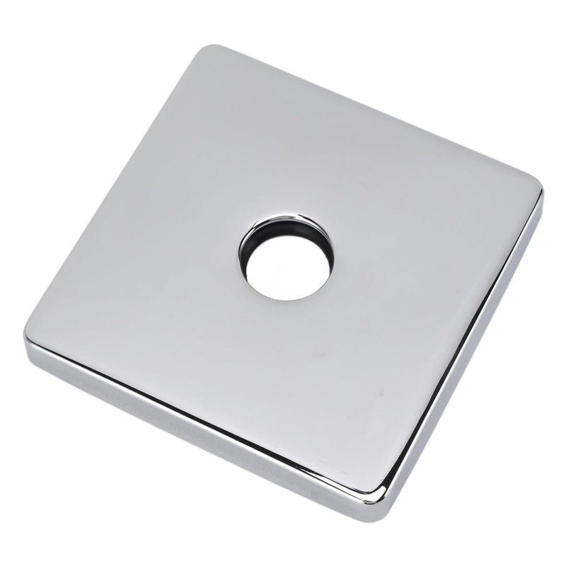 Square Shower Arm Cover Plate, Extra Large Stylish Uiniversal 3.5