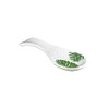Godinger Spoon Rest Leaf Design - Elegant Ceramic Spoon Holder