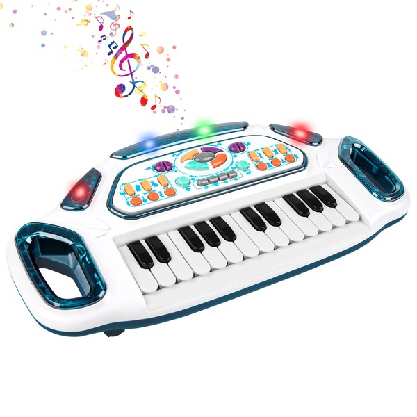 Shayson Kids Keyboard Multi-Function Piano Keyboard Toddler With Soft Lights