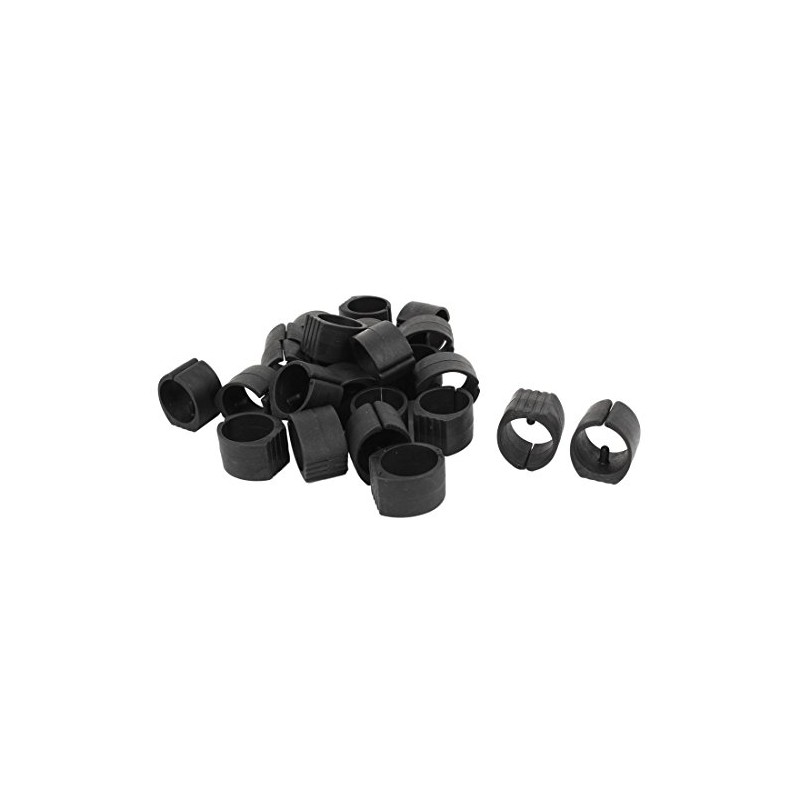 sourcingmap 24 Pcs Breuer Chair Foot Floor Glides Single Prong