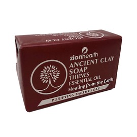 Zion Health Ancient Clay Natural Soap Grave Robber Oil 6 oz Bar Soap
