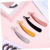 IWOWHERO 4 Pack Stainless Steel False Eyelash Tweezers Applicator for