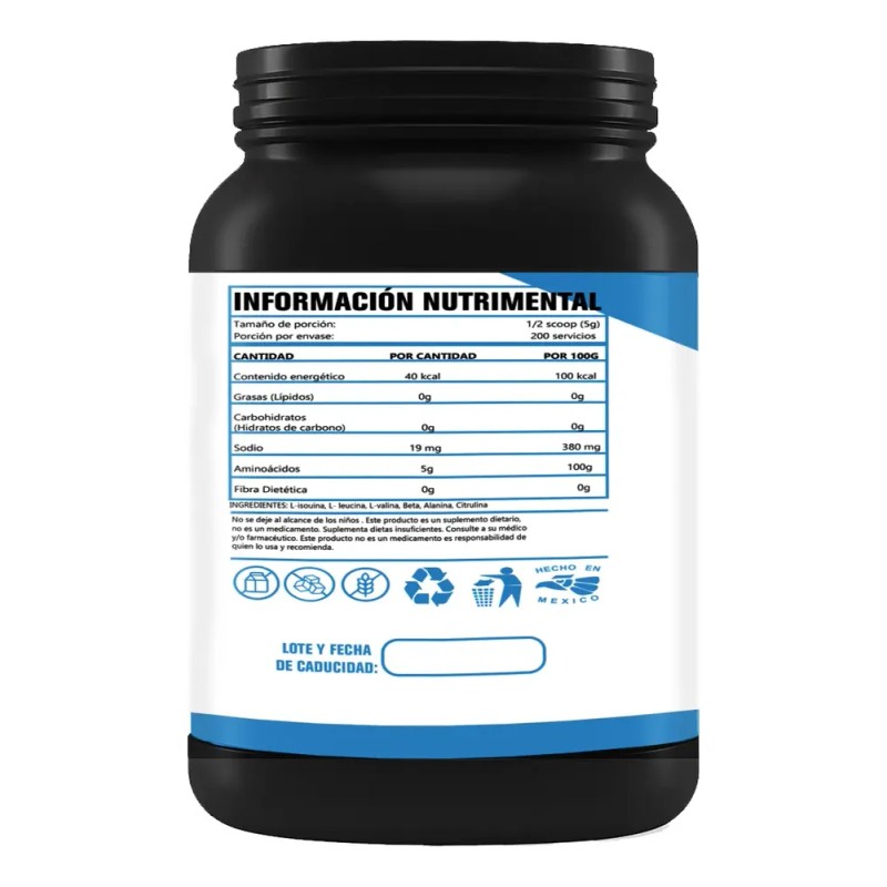 Suplemento Aminoácidos Leanova Nutrition 1kg Varios Sabores