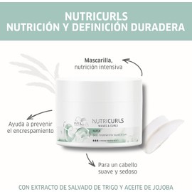 Wella Professionals Nutricurls Mascarilla Nutrición para Rizos 150ml