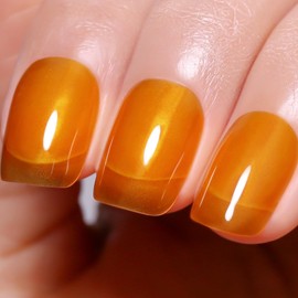 Imtiti 1 x Yellow Jelly 15ml Crystal Amber Clear UV LED Home Manicure