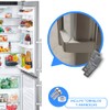 Anakel Home Liebherr Fridge Hinge Replacement 9590178 for Fridge Hinges