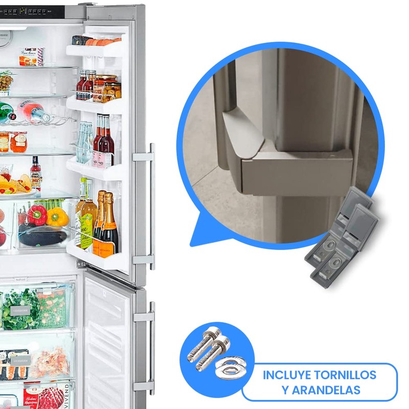 Anakel Home Liebherr Fridge Hinge Replacement 9590178 for Fridge Hinges