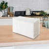 Clickinline Countertop Paper Towel Dispenser,Clear Guest Towel Napkin Holder, Suitable
