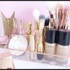 sonny cosmetics Beautiful Acrylic rose gold makeup organizer vanity brush