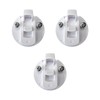 Haasweller 3 x Pull Lock Furniture Lock Like Push Lock