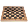 3 in 1 MultiFunctional Folding Wooden Chess Checkers Board Game