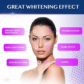 NORTHERN CROWN COSMETICS Pastillas Blanqueadoras De Glutatión - 120 Cápsulas De 2000 Mg De Glutatión - Suplemento Eficaz Para Aclarar La Piel - Elimin