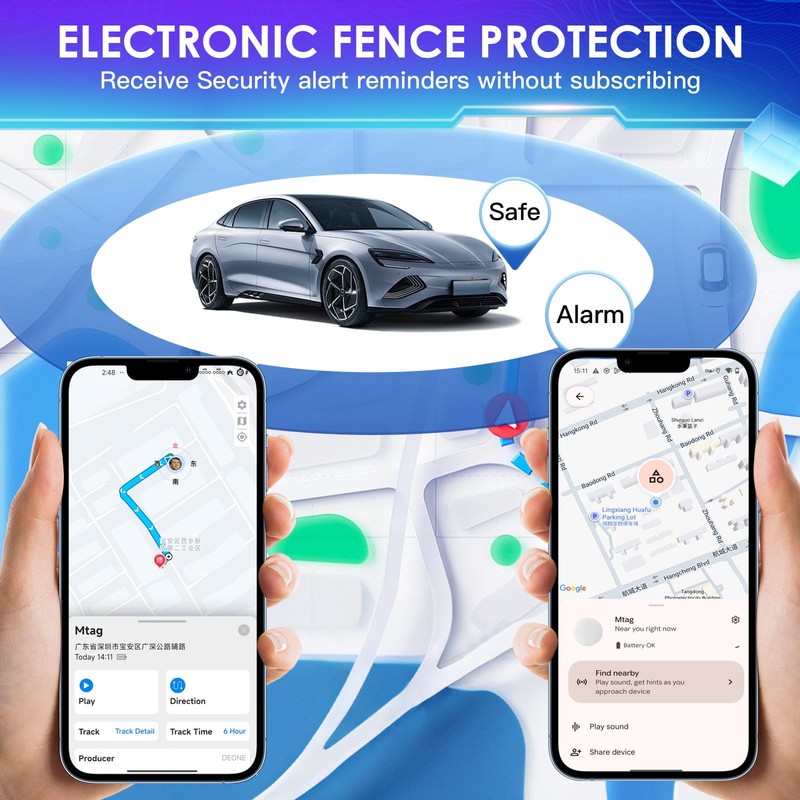 GPS Tracker for Vehicles - Hidden Tracking Devices for Cars,