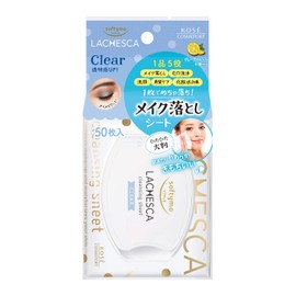 Softymo Lachesca Water Cleansing Sheet, Clear, 50 Sheets x 1