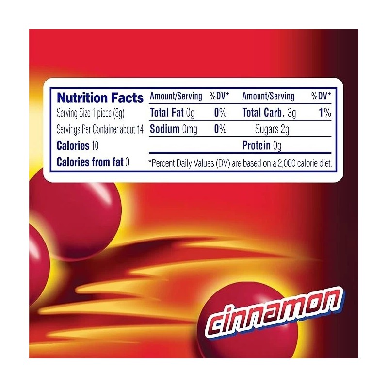 Mentos Mint Chewy Roll, Cinnamon, Non-Melting, Party, 1.32 oz (Pack