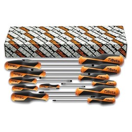 Beta 1263 /S Set of 12 Screwdriver, Slotted and Phillips
