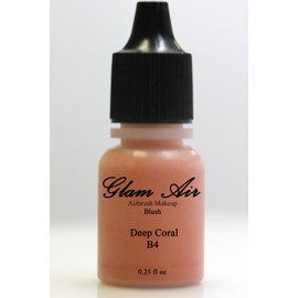 "June Glow Collection" Set of Six (6) Shades of Glam Air Airbrush Matte Makeup Foundation, Airbrush Blush and Airbrush Eye Shadow Water-based Formula Last All Day (For All Skin Types)0.25oz Bottles