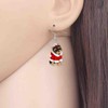 DALANE Acrylic Anime Christmas Yorkshire Terrier Dog Earrings Dangle Drop