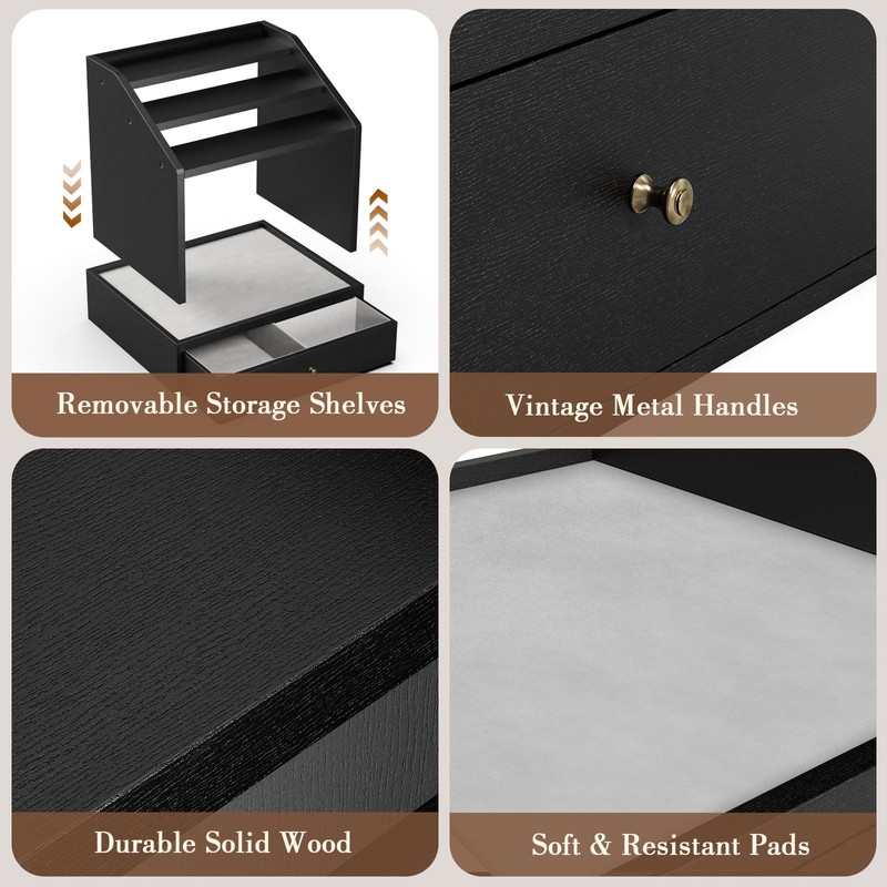 Miratino Cologne Organizer for Men, Perfume Organizer for Men with