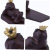 STOBOK Metal Door Wedge Stopper Cast Iron Door Stop for