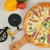 Aijohnny Bicycle Pizza Cutter Wheel with Holder, Robust Bicycle Shape