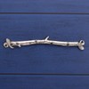 Crosby & Taylor Twig Pewter Wall Hanging Strip for Measuring