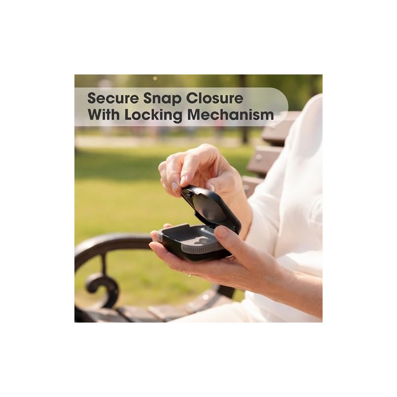 Hearing aid storage box: the hearing aid case is compatible