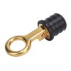 Snap Handle Drain Plug Rubber Brass Twist Design Long Lasting