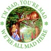 CafePress Alice CAT IM MAD Youre MAD_Green Copy Memory Keepsake