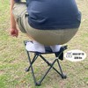 Opliy Camping Stool, Folding Small Chair 13.5 inch Portable Foot