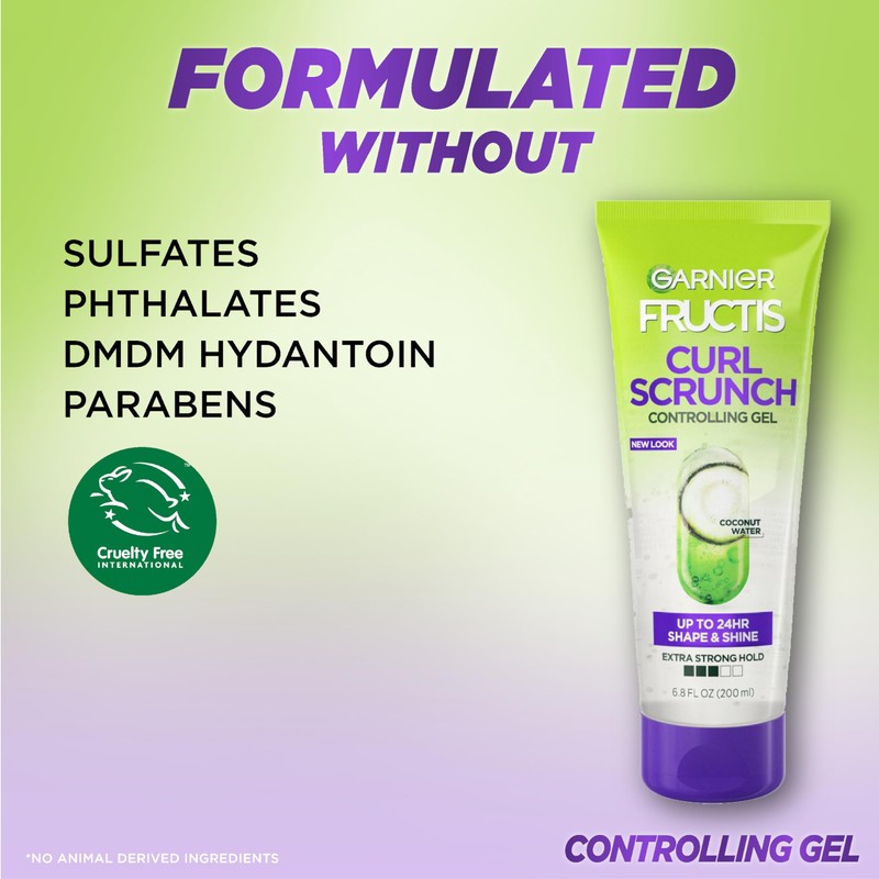Garnier Fructis Style Curl Scrunch Controlling Gel for Shape &