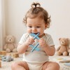 WALULAN Baby Teether Relief Stick Silicone Chew Toys for Babies