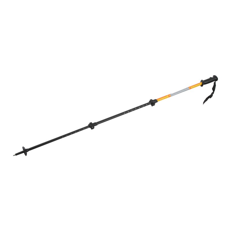 Three Sections Aluminum Alloy Alpenstock Corrosion Resistance Telescopic Trekking PoleGold