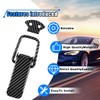 2PCS Car Bumper Clips, Carbon Fiber Quick Release Fasteners, Car