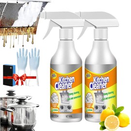 GDSAFS GDSAFS Sciasi Kitchen Foam Cleaner, Kitchen Cleaner Spray, Clean Kitchen Oil Stains, Multi-Purpose Foam Cleaner, All-Purpose Kitchen Pots and Pan Cleaner (2PCS)
