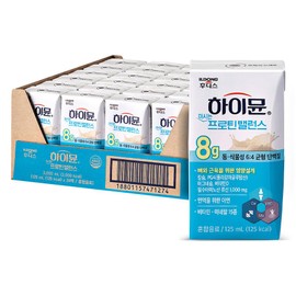 Highmune Drinkable Protein Balance, 125ml, 24 pieces / 하이뮨 마시는 프로틴 밸런스 음료, 125ml, 24개