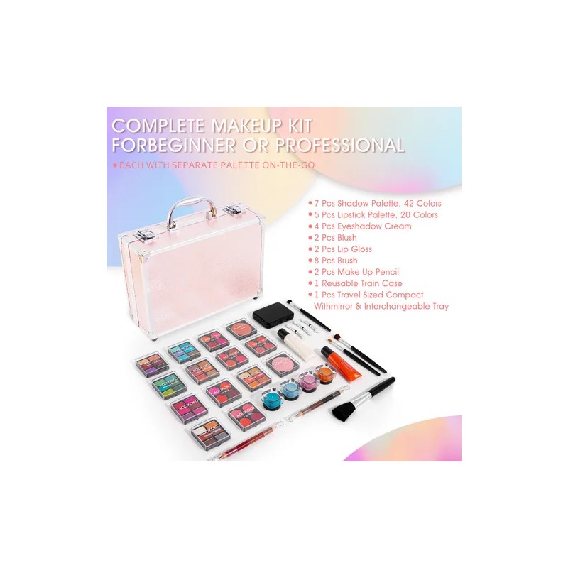 Kit De Maquillaje Para Mujer, Kit Cosmético Completo , 30pz