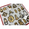 20 Wooden Christmas Tree Decorations Fine Detail Hand Made Traditional
