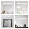 Ship in USA,Modern Crystal 6-Light LED Wall Sconce,Elegant Chrome Bathroom