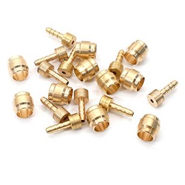 AEcreative 10 Set Brass Olive Connector Insert pin for Sram Level Guide Avid Trial Hydraulic disc Brake Hose Mountain Bike Road Bicycle